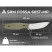 Ніж з чохлом туристичний SRM Fossa 605T-MP, (8.8 см) 14C28N / Micarta зелений