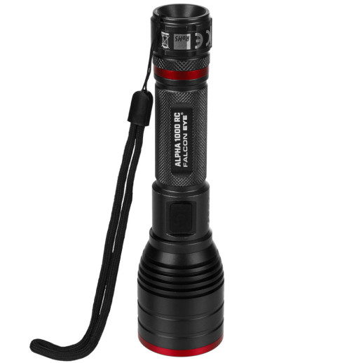 Ліхтар тактичний Falcon Eye Alpha 1000 RC (1000 Lm) Focus Rechargeable Type-C (FHH0122)