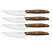 Набір ножів Due Cigni "1896" Steak America Walnut Handle