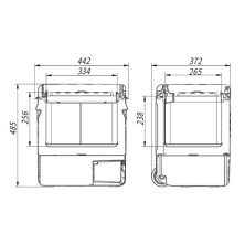 Холодильник автомобільний Brevia 22л 22130