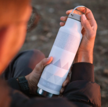 Термобутилка Klean Kanteen Insulated Classic 592 мл-сіра
