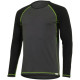 Термофутболка чоловіча Lasting MARIO 8961 - XL - сірий/чорний