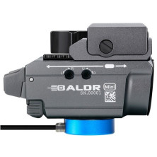 Ліхтар Olight Baldr Mini-Grey з ЛЦУ, зеленого кольору, limited edition ц: сірий