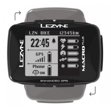 Комп'ютер Lezyne MARCO PLUS GPS SMART LOADED чорний