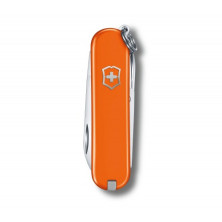 Ніж-брелок Victorinox Classic SD Colors, Mango Tango, Gift Box (0.6223.83 G) 7 функцій, 58 мм, помаранчевий