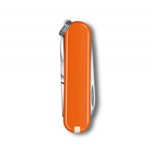 Ніж-брелок Victorinox Classic SD Colors, Mango Tango, Gift Box (0.6223.83 G) 7 функцій, 58 мм, помаранчевий