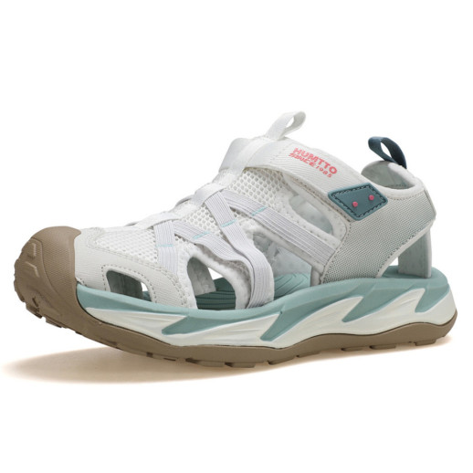 Сандалії жіночі пляжні Humtto Sandy амортизаційні білі/зелені 38