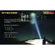 Ліхтар Nitecore TM38