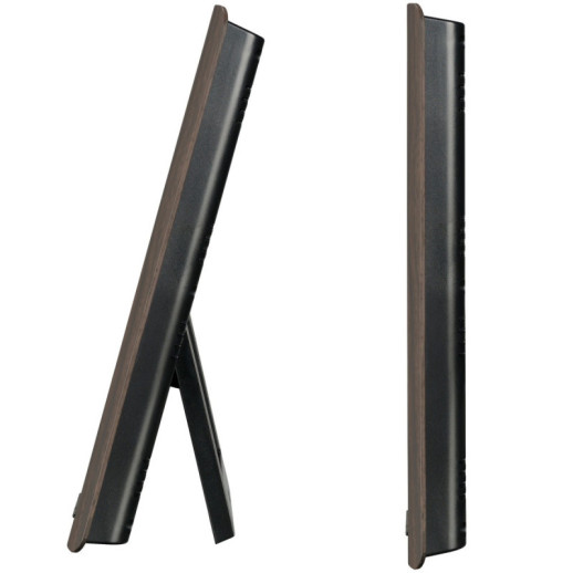 Метеостанція Bresser ClimaTemp XXL Weather Center with Display in Wooden, коричнева, (7002420)