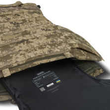 Балістичні пакети 2-го класу для бронежилету. Перед та спина. L/XL