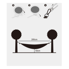 Гамак Naturehike одномісний NH21DC011, оливковий