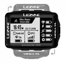 Комп'ютер Lezyne Mega XL GPS SMART LOADED чорний