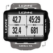 Комп'ютер Lezyne Mega XL GPS SMART LOADED чорний