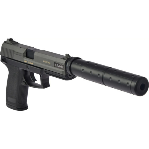 Пістолет страйкбольний ASG DL 60 SOCOM Spring кал.6 мм Black