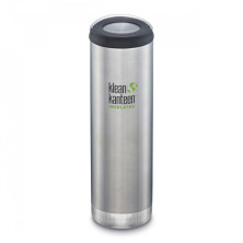 Термобутилка Klean Kanteen tkwide loop Cap матова нержавіюча сталь 592 мл