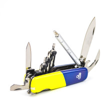 Ніж Ego tools IT.01сінежелтий з набором біт (подряпини на рукояті)