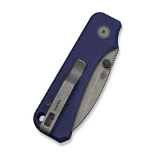 Ніж складаний кишеньковий Civivi Baby Banter Slip Joint (6 см) Nitro-V / G10 синій