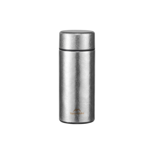 Термос Naturehike CNK2550CF017, титан, 0.2 л, світло-сірий