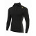 Термофутболка чоловіча Aclima WarmWool Polo W /Zip Man Black /Marengo S