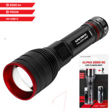 Ліхтар тактичний Falcon Eye Alpha 2000 RC (2000 Lm) Focus Rechargeable Type-C (FHH0123)
