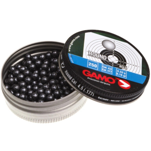 Кульки Gamo Round 0,53гр, 250 шт. кал.4,5