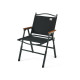 Крісло складане Naturehike CNK2550JJ010, сталь, чорний