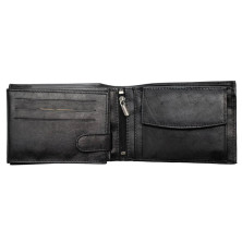 Портмоне чоловіче шкіряне Semi Line RFID Black (P8276-0)