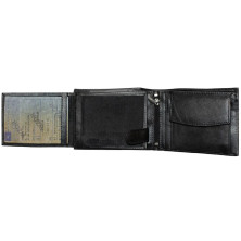 Портмоне чоловіче шкіряне Semi Line RFID Black (P8276-0)