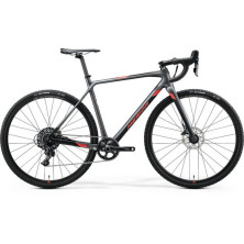 Велосипед Merida 2020 mission cx 5000 l silk silver /black(red)