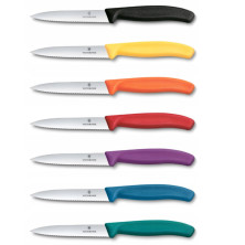 Ніж для овочів Victorinox Swiss Classic 10см хвил черв 6.7731.C1