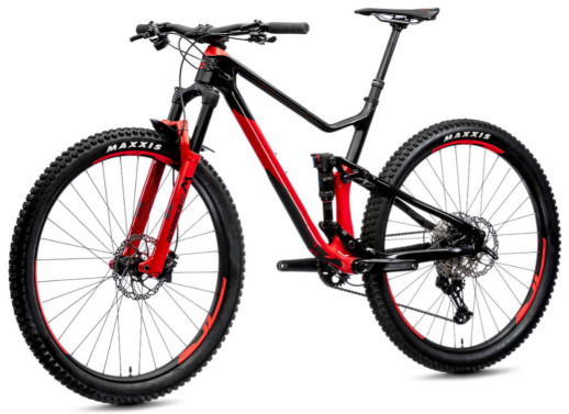 Велосипед Merida 2021 one-twenty 3000 l (19) Чорний /глянцевий race red