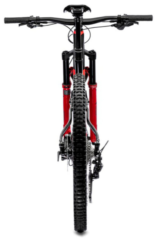 Велосипед Merida 2021 one-twenty 3000 l (19) Чорний /глянцевий race red