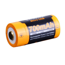 Акумулятор 16340 Fenix 700 UP mAh Li-ion micro usb зарядка