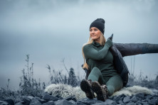 Термокальсони жіночі Aclima StreamWool 400 Longs Green Gables M
