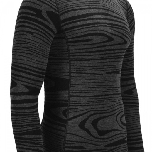 Термокофта чол. Aclima WarmWool 200 Crew Neck M's Black Motion M