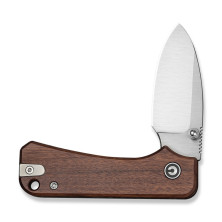 Ніж складаний кишеньковий Civivi Baby Banter Slip Joint (6 см) Nitro-V / Wood натуральний