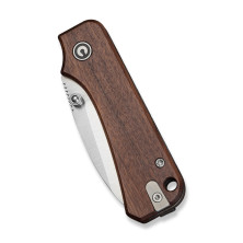 Ніж складаний кишеньковий Civivi Baby Banter Slip Joint (6 см) Nitro-V / Wood натуральний