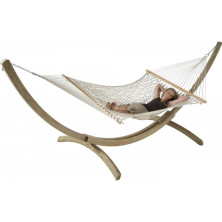Сімейний гамак з рейками La Siesta Virginia NRR14-11 ecru