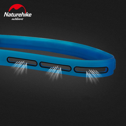 Обруч на голову Naturehike Outdoor Silicon Sweatband azure blue NH17Z010-D