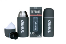Термос Tramp Soft Touch 0,75 л Сірий