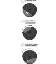 Термочашка Stanley Classic Never Leak-чорна - 0.25 л.