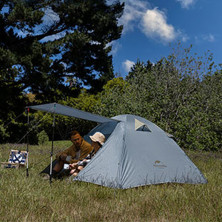 Намет чотиримісний Naturehike P-Series CNK2300ZP028, світлий сірий