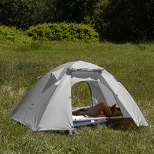 Намет чотиримісний Naturehike P-Series CNK2300ZP028, світлий сірий