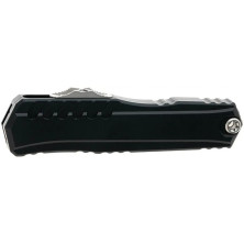 Ніж Microtech Cypher II Double Edge Stonewash Standard black