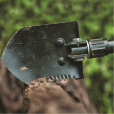 Лопата складна з піком AceCamp Folding Shovel
