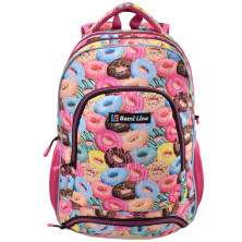 Рюкзак дитячий Semi Line 19 Rose Donats Print (J4674-4)