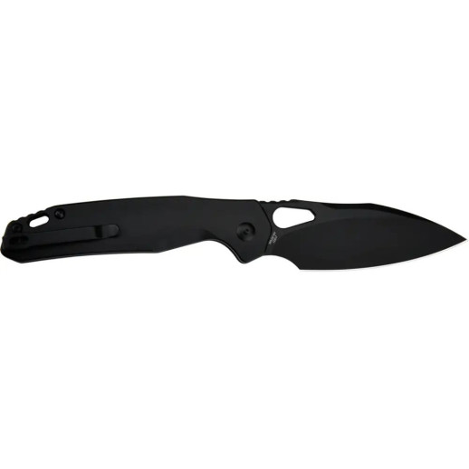 Ніж CJRB Frack Black Blade, AR-RPM9, Steel handle