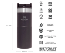 Термочашка Stanley Classic Never Leak-чорна-0.35 л.