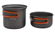 Кастрюля-кружка Tramp анодована з кришкою-сковорідкою 0,9+0,5л UTRC-145 (039)