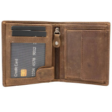 Портмоне чоловіче шкіряне Semi Line RFID Brown (P8269-1)
